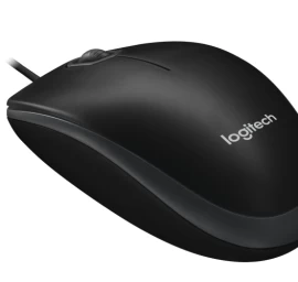 Logitech B100 Laidinė pelė, USB Type-A, Optical, 800 DPI, Juoda