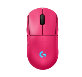 Logitech G Pro 2 Lightspeed Belaidė žaidimų pelė RF Wireless 44000 DPI, Magenta