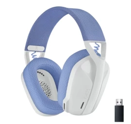 Logitech G435 LIGHTSPEED Belaidės žaidimų ausinės, Bluetooth, Off White and Lilac