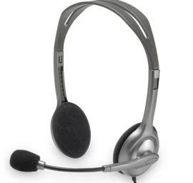 Logitech H110 Stereo Ausinės Su Mikrofonu, Juodos Spalvos