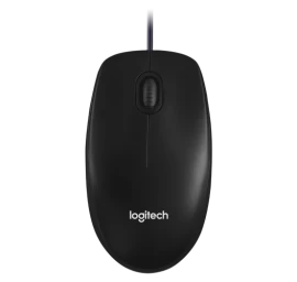 Logitech M100 Laidinė pelė USB-A 1000 DPI, Juoda