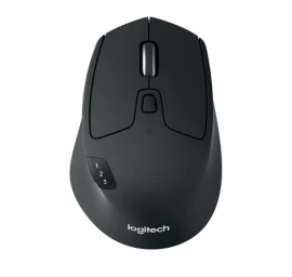 Logitech M720 Triathlon Belaidė pelė RF Wireless + Bluetooth, 1000 DPI, Juoda