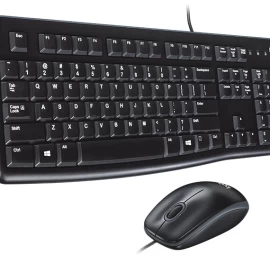Logitech Mk120 Stalinio Kompiuterio Klaviatūros Ir Pelės Rinkinys 920-002563