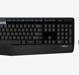 Logitech MK345 Combo Belaidė klaviatūra + pelė, US, Juoda