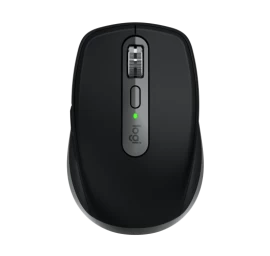Logitech MX Anywhere 3S for Mac Belaidė pelė, RF Wireless + Bluetooth, 8000 DPI, Space Gray