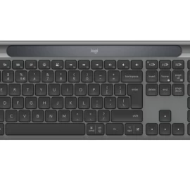 Logitech Signature Slim Solar+ K980 Belaidė klaviatūra, RF Wireless+Bluetooth, US Int, Graphite