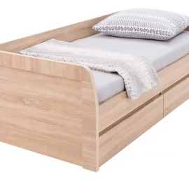 Lova NORTON (900x2000) + čiužinys BASE Comfort