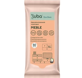 luba Eco Home Natūralios šluostės Baldams Valyti, 50 Vnt.