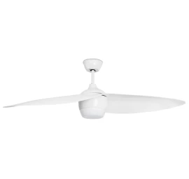 Lubų ventiliatorius Faro Alaska LED, su šviestuvu, baltas
