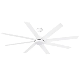 Lubų ventiliatorius Faro Century LED, su šviestuvu, baltas