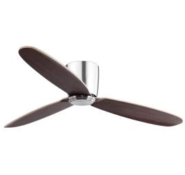 Lubų ventiliatorius Faro Nias, su DC varikliu, nikelio spalvos