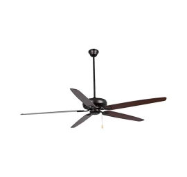 Lubų ventiliatorius Faro Nisos, be šviestuvo, rudos spalvos