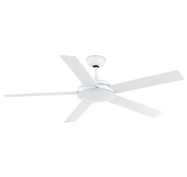 Lubų ventiliatorius Faro Nova, be šviestuvo, baltos spalvos