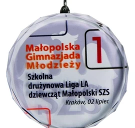 Luxorjet Stiklinis Medalis Su Spalvota Spauda Ir Dėklu