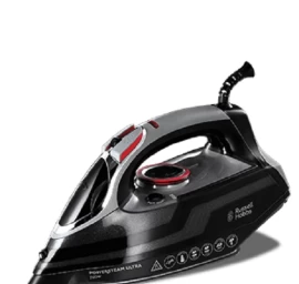 Lygintuvas Russell Hobbs Power Steam Ultra 20630-56, juodas/raudonas