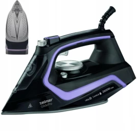 Lygintuvas Zelmer GlidePro ZIR2600, juodas/violetinis