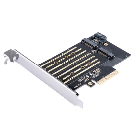 M.2 Nvme Ir Sata Diskų Plėtimo Plokštė – Juoda