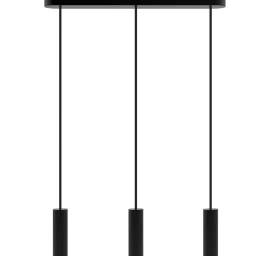 madera 3-lapelių Juoda