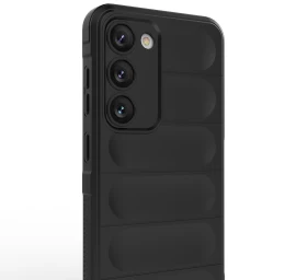 magic Shield Dėklas samsung Galaxy S23+, Lankstus šarvuotas Dėklas, Juodas