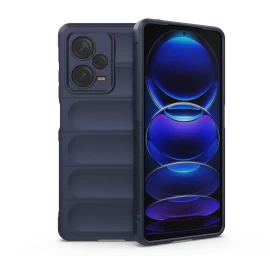 magic Shield Dėklas xiaomi Redmi Note 12 Pro+, Lankstus šarvuotas Mėlynas Dangtelis