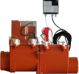 Magistralinis dviejų užsklandų atbulinis vožtuvas HL712.2EPC su elektrine pavara