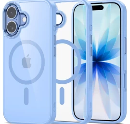 „magmat Magsafe“ Dėklas „iphone 17“ – Permatomas Mėlynas