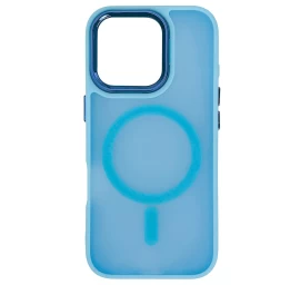 Magnetic Collection Magsafe Dėklas Iphone 16 Pro Max - šviesiai Mėlynas