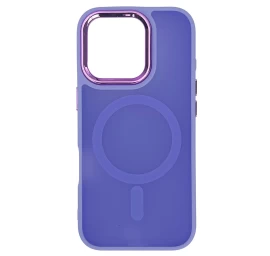 Magnetic Collection Magsafe Dėklas Iphone 16 Pro Max - Violetinis