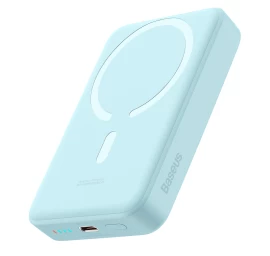 Magnetic Mini 10000 Mah 30w Indukcinis Powerbankas + Usb-c Laidas - Mėlynas