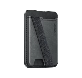 Magnetinė Piniginė 3 Kortelėms, Suderinama Su magsafe - Juoda