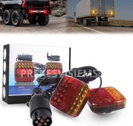 Magnetiniai LED priekabos žibintai, LD-01