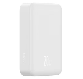 Magnetinis 20000mah 20w enerfill Fm41 Maitinimo Blokas Su Usb-c 30 Cm Kabeliu - Baltas