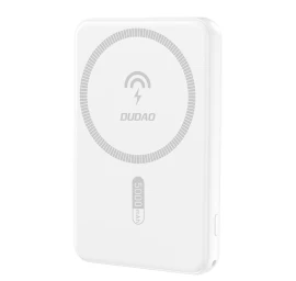 Magnetinis 5000 Mah powerbank Su Indukciniu įkrovikliu Magsafe, Baltas