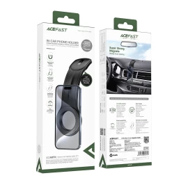Magnetinis Automobilinis Laikiklis Telefonui Ant Kabinos Lentos, Juodos Spalvos