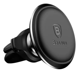 Magnetinis Automobilio Laikiklis Telefonui Ant Ventiliacijos Grotelių - Juodas