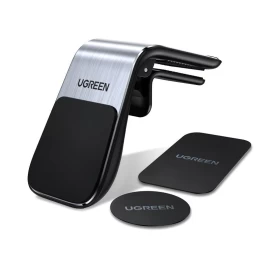 Magnetinis Automobilio Laikiklis Ventiliacijos Grotelėms Sidabrinės Spalvos