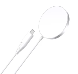 Magnetinis Belaidis įkroviklis 15w Magsafe Iphone 12/13/14, Baltas