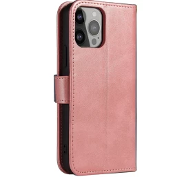 Magnetinis Dėklas Elegantiškas Dangtelis Su Apvertimo Ir Stovo Funkcija, Skirtas Iphone 13 Pro Rožinės Spalvos Magnetinis Dėklas Elegantiškas Dangtelis Su Apvertimo Ir Stovo Funkcija, Skirtas Iphone 13 Pro Rožinės Spalvos