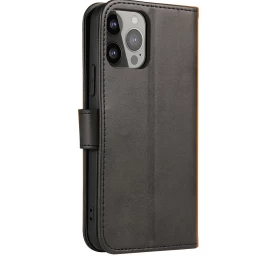 Magnetinis Dėklas Elegantiškas Dėklas Su Atvartu Ir Stovo Funkcija, Skirtas iphone 13 Pro Max, Juodas Magnetinis Dėklas Elegantiškas Dėklas Su Atvartu Ir Stovo Funkcija, Skirtas iphone 13 Pro Max, Juodas