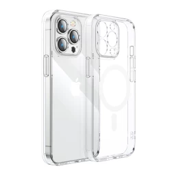 Magnetinis Dėklas iphone 14 Plus, Suderinamas Su magsafe Transparent 14d