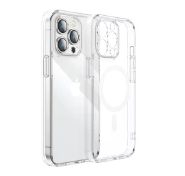 Magnetinis Dėklas Iphone 14 Pro Magsafe 14d Magnetic Case Skaidrus