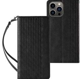 Magnetinis Dirželis Dėklas Piniginės Dėklas + Mini Dirželio Pakabukas Juodas Iphone 13 Pro Max Magnetinis Dirželis Dėklas Piniginės Dėklas + Mini Dirželio Pakabukas Juodas Iphone 13 Pro Max