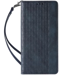 Magnetinis Dirželis Dėklas Samsung Galaxy S23 Ultra Dėklas Su Atvartu, Pinigine, Mini Lanyard Stovas Mėlynas Magnetinis Dirželis Dėklas Samsung Galaxy S23 Ultra Dėklas Su Atvartu, Pinigine, Mini Lanyard Stovas Mėlynas