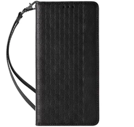 Magnetinis Dirželis Iphone 14 Pro Max Apverčiamasis Dangtelis Piniginė Mini Lanyard Stovas Juodas Magnetinis Dirželis Iphone 14 Pro Max Apverčiamasis Dangtelis Piniginė Mini Lanyard Stovas Juodas