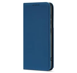 Magnetinis Kortelių Dėklas Samsung Galaxy A12 5g Pouch Wallet Card Holder Blue