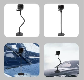 Magnetinis Laikiklis gopro Sporto Kameroms Su žąsies Kaklu 54 Cm