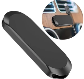 Magnetinis Lipnus Automobilio Laikiklis Prietaisų Skydeliui Juodas