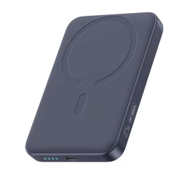 Magnetinis Maitinimo Blokas 10000 Mah 22,5 W enerfill Fm11 Magsafe Su Usb-c Kabeliu - Tamsiai Pilkas
