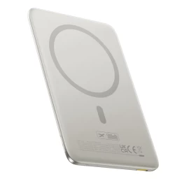 Magnetinis powerbank 5000 Mah Itin Plonas 20 W magsafe Su Usb-c Kabeliu 60 W - Titano Spalvos