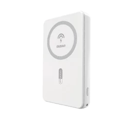 Magnetinis powerbank K14s 5000mah Usb-a Usb-c 20w - Baltas